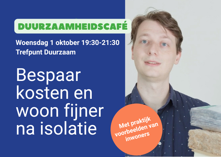 bannen duurzaamheidscafe 1 oktober